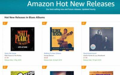 Debut album hits #1 in Amazon Blues Chart!